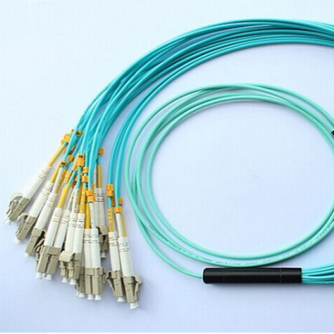 MPO multi core fiber optic patch cord Pre-terminated patchcords 