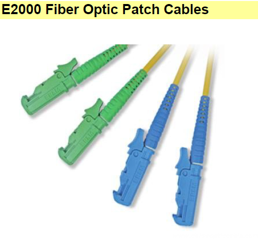 E2000 Fiber Optic Patch Cables