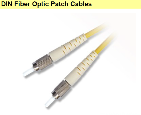 DIN Fiber Optic Patch Cables