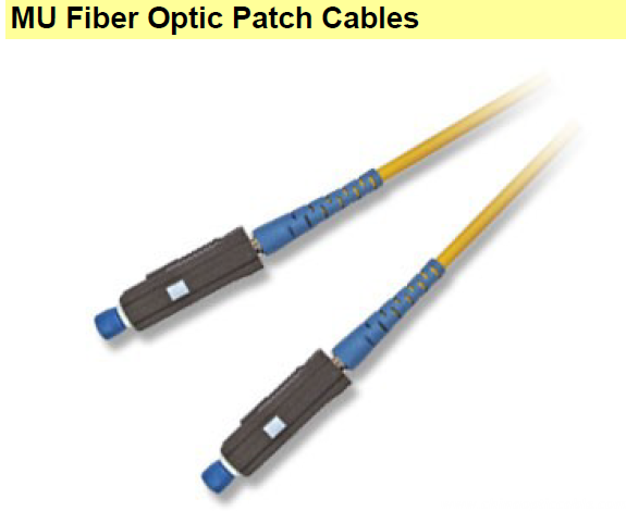 MU Fiber Optic Patch Cables