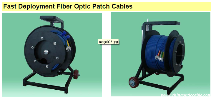 Fast Deployment Fiber Optic Patch Cables