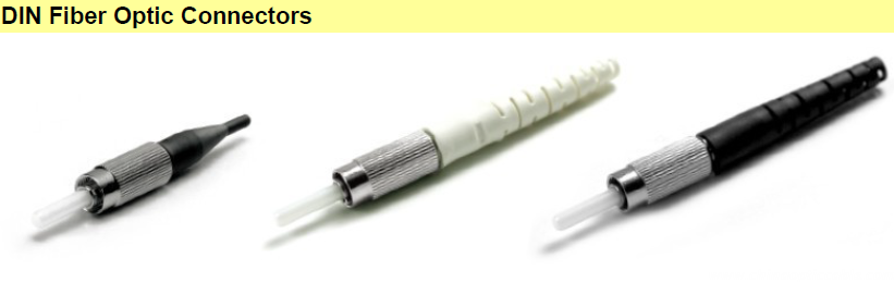 DIN Fiber Optic Connectors