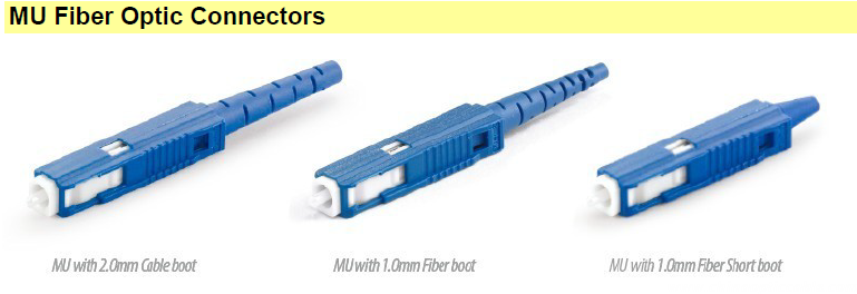 MU Fiber Optic Connectors